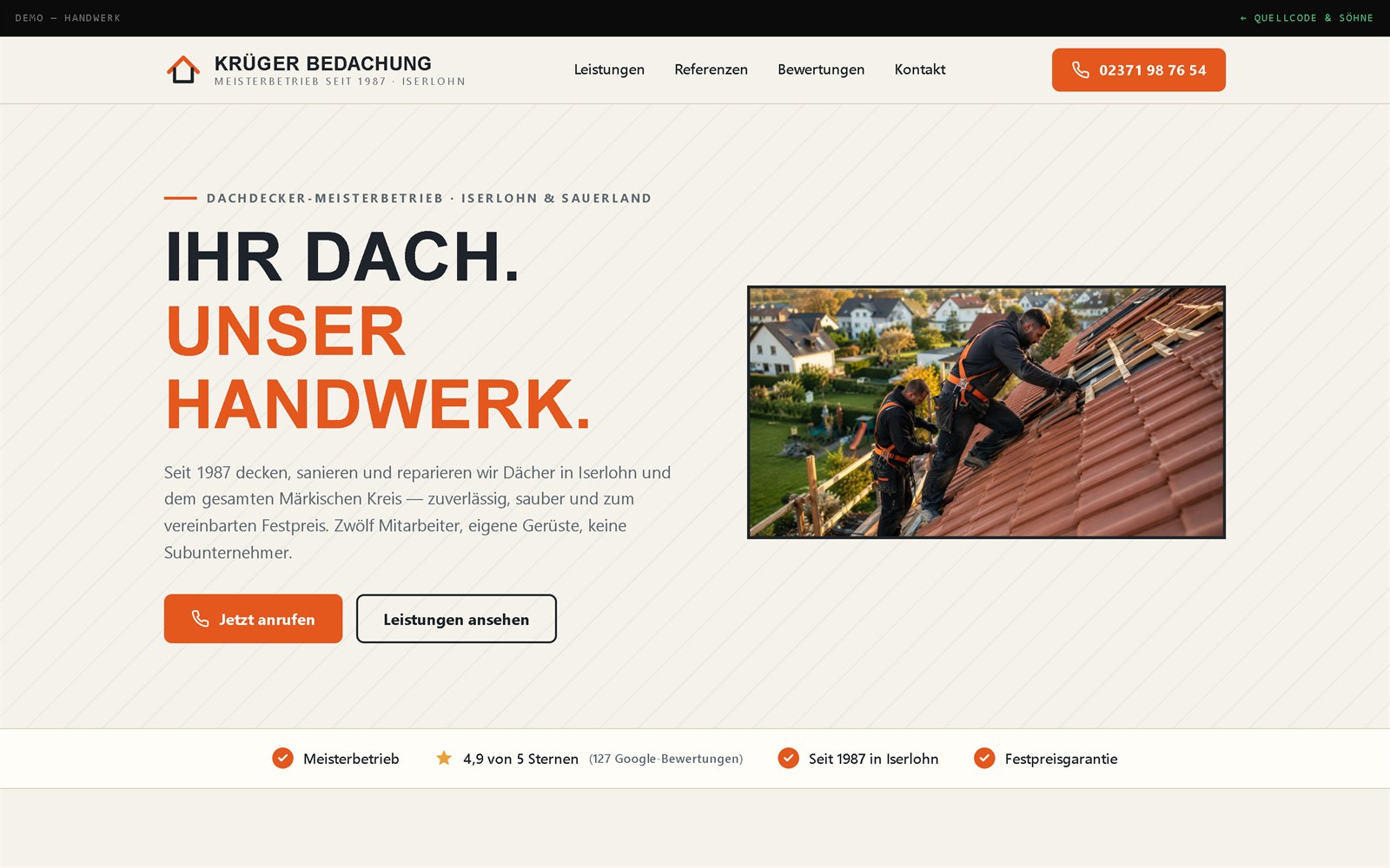 Preview of Krüger Bedachung