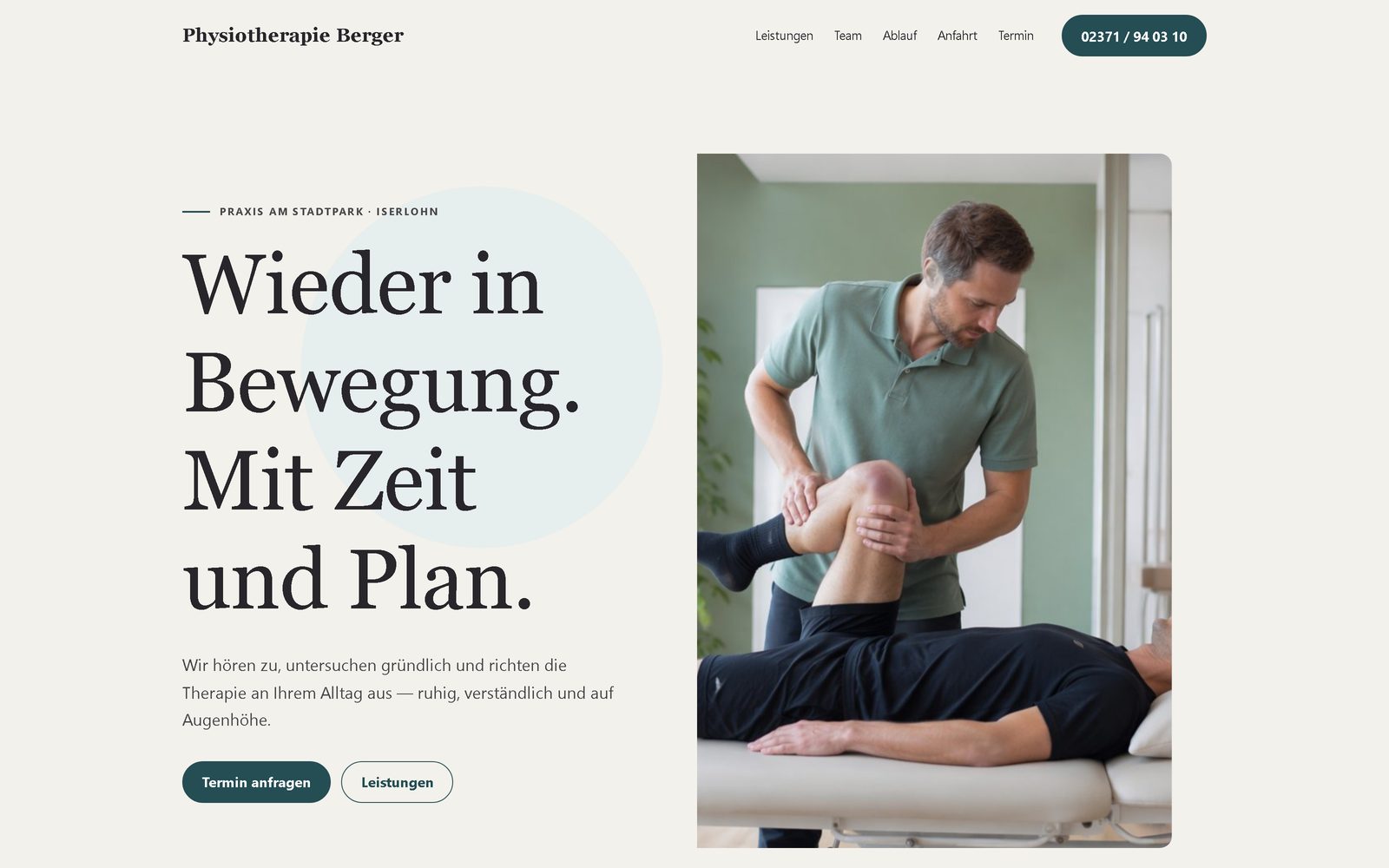 Physiotherapie Berger