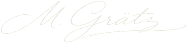 Signature of Maximilian Grätz