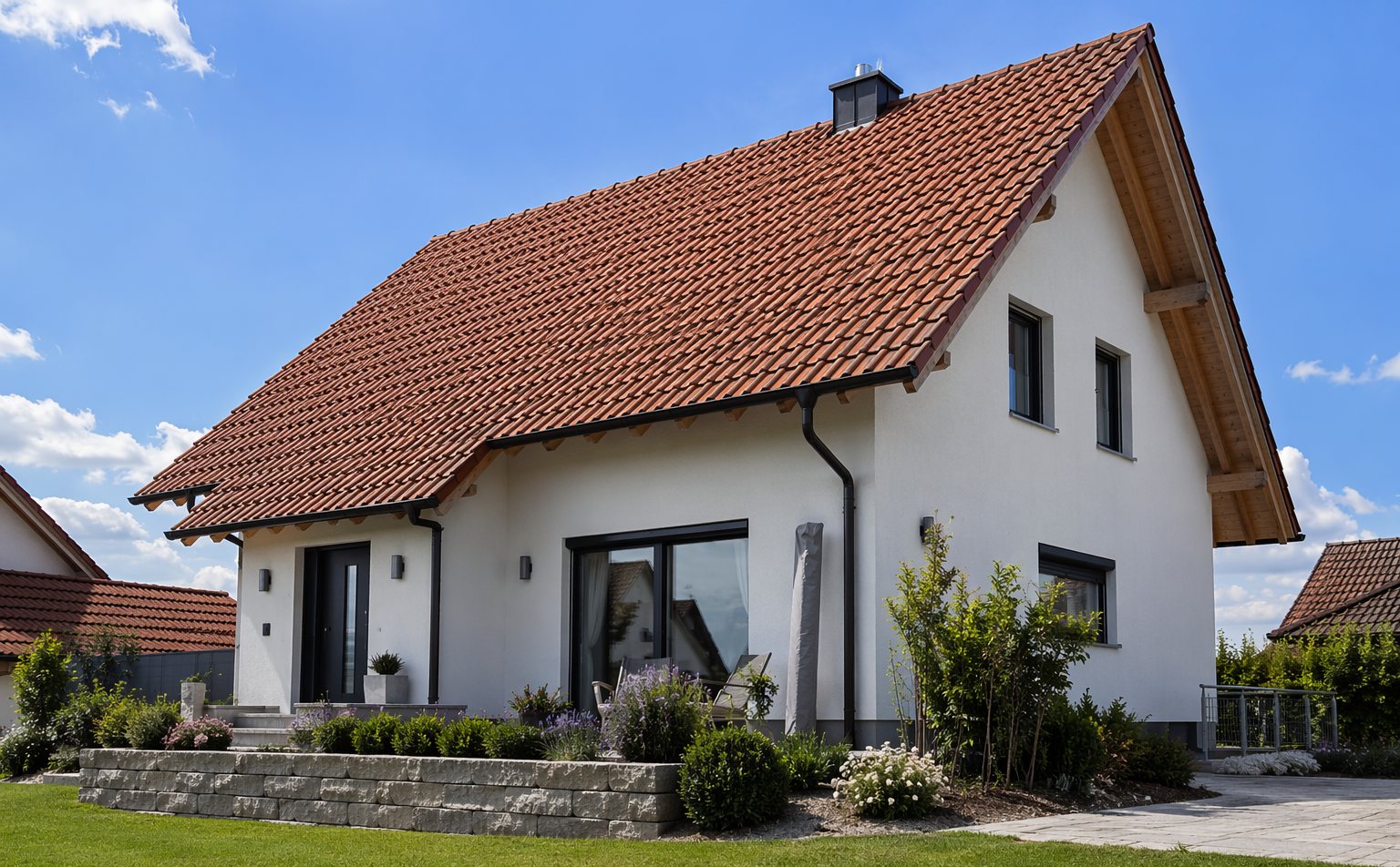 Einfamilienhaus in Hemer mit neuem Ziegeldach